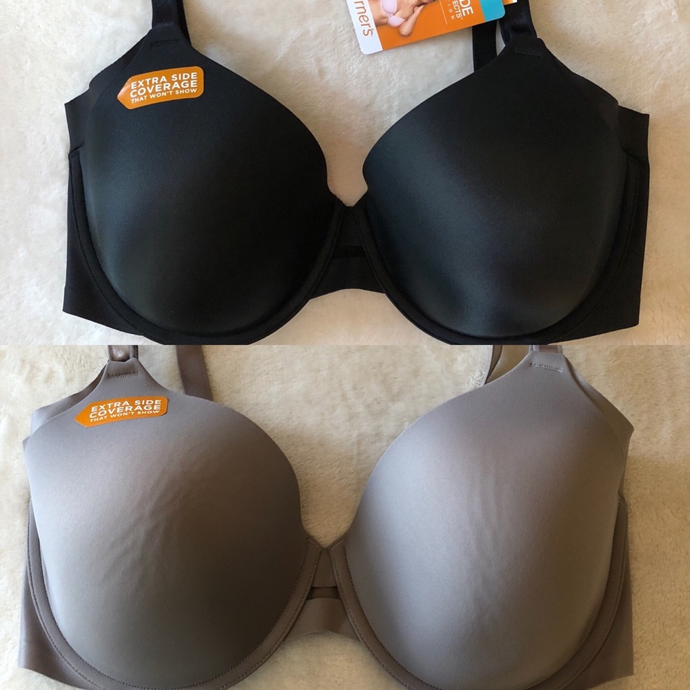 ⭐️ 2 For One Deal! ⭐️ Warner’s Bras in Black/Mink